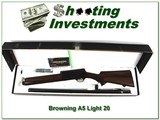 Browning A5 Light 20 Exc Cond in box! - 1 of 4
