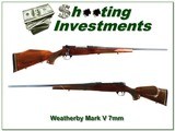 Weatherby Mark V Deluxe 7mm Wthy Mag! - 1 of 4