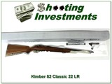 Kimber of Oregon Model 82 Classic 22 unfired and New in BOX - 1 of 4