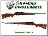 Weatherby Mark XXII Tube 22 Auto near new - 1 of 4