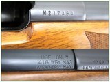 Weatherby Mark V Safari Custom in 416 Wthy Mag XX Wood! - 4 of 4