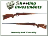 Weatherby Mark V Deluxe 7mm Wthy 26in near new! - 1 of 4