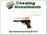 High Standard Sport King 22LR 6.75in barrel looks new! - 1 of 4