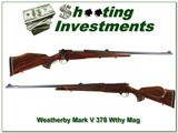 Weatherby Mark V Deluxe 378 Wthy Mag! - 1 of 4