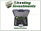 Walther PPQ 9mm unfired in case 2 mags - 1 of 4