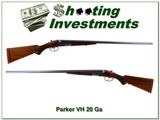 Parker VH 20 Gauge made in 1928 30in barrels top collector! - 1 of 4
