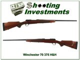 Winchester Classic Sporter in 375 H&H with custom 26in barrel - 1 of 4
