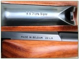 Browning Medalist 22LR 69 Belgium unfired in like new case! - 4 of 4