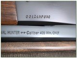 Winchester 1885 Traditional Hunter 405 Win limited NIB - 4 of 4