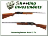Browning 66 Belgium Double Auto Twentyweight 26in VR IC - 1 of 4