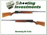 Browning A5 Light 12 66 Belgium Blond Exc Cond - 1 of 4