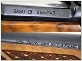 Sako III Deluxe in rare 22-250 Rem as new XXX Wood! - 4 of 4