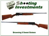 Browning A5 1963 Belgium Sweet Sixteen unfired collector condition! - 1 of 4