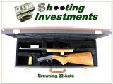 Browning 22 Auto 67 Belgium blond top collector in hard case - 1 of 4