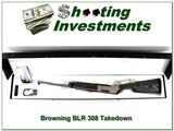 Browning BLR Stainless Takedown 308 Win in box! - 1 of 4