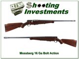 Mossberg Model 190 bolt action 16 Ga - 1 of 4