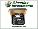 Kimber Micro 9 Crimson Trace 9mm LNIB - 1 of 4