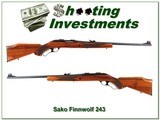 Sako Finnwolf Lever Action in 243 collector! - 1 of 4