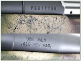 Weatherby Mark V LH Custom Shop Outfitters in RARE 416 Rem as new! - 4 of 4