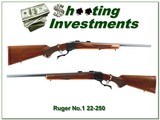 Ruger No.1 V 22-250 Rem Red Pad collector - 1 of 4