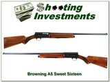Browning A5 Sweet Sixteen 1962 Belgium near new collector! - 1 of 4