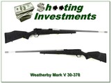 Weatherby Mark V Accumark 30-378 near new - 1 of 4
