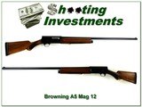 Browning A5 1958 Belgium Mag 12 first year 32in Full - 1 of 4