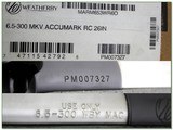 Weatherby Mark V Accumark 6.5-300 Wthy NIB - 4 of 4
