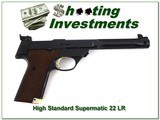 High Standard Supermatic Trophy 22 LR top collector!