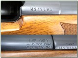 Weatherby Mark V Safari Custom in 416 Wthy Mag XX Wood! - 4 of 4