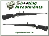 Steyr Mannlicher Model M in 270 Win Exc Cond! - 1 of 4