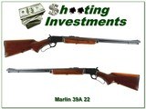 Marlin 39A 1952 made JM marked 22 all original - 1 of 4