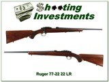 Ruger 77-22 22LR First Year made in 1984! - 1 of 4