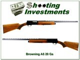 Browning A5 20 Ga 71 Belgium Blond VR Mod barrel - 1 of 4