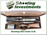 Browning Citori CXS Combo 12 and 20 Ga 32in NIB with Case - 1 of 4