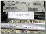 Browning A-Bolt II Stainless Camo 325 WSM unfired in box! - 4 of 4