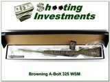 Browning A-Bolt II Stainless Camo 325 WSM unfired in box! - 1 of 4