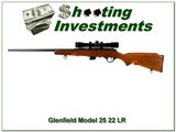 Marlin Glenfield Model 25 JM Marked 22 LR with scope - 1 of 3