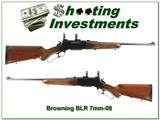 Browning BLR Lightweight in the hard to find 7mm-08 Rem - 1 of 4