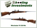 Winchester Model 70 338 Win Mag New Haven made in 1975 - 1 of 4
