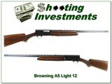 Browning A5 Light 12 72 Belgium near new 28in Mod - 1 of 4