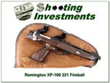 Remington XP-100 target pistol 221 Fireball Unfired in case! - 1 of 4