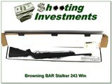 Browning BAR Stalker 243 Win like new in box! - 1 of 4