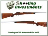 Remington 700 Mountain rifle 1985 made in hard to find 30-06 - 1 of 4