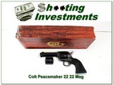 Colt Peacemaker 22 LR and 22 Magnum made in 1974 4 3/8in barrel - 1 of 4