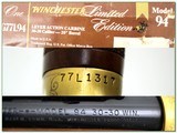 Winchester 94 Limited 30-30 made in 1977 unfired in box with walnut case - 4 of 4