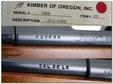 Kimber of Oregon 82 High Grade classic 22LR NIB - 4 of 4
