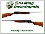 Browning A5 Sweet Sixteen Belgium made in 1957 26in IC - 1 of 4