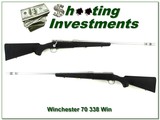 Winchester 70 338 Classic Stainless with BOSS Exc Cond! - 1 of 4