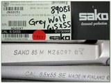 Sako 85 Grey Wolf Stainless Laminated 6.5x55 NIB - 4 of 4
